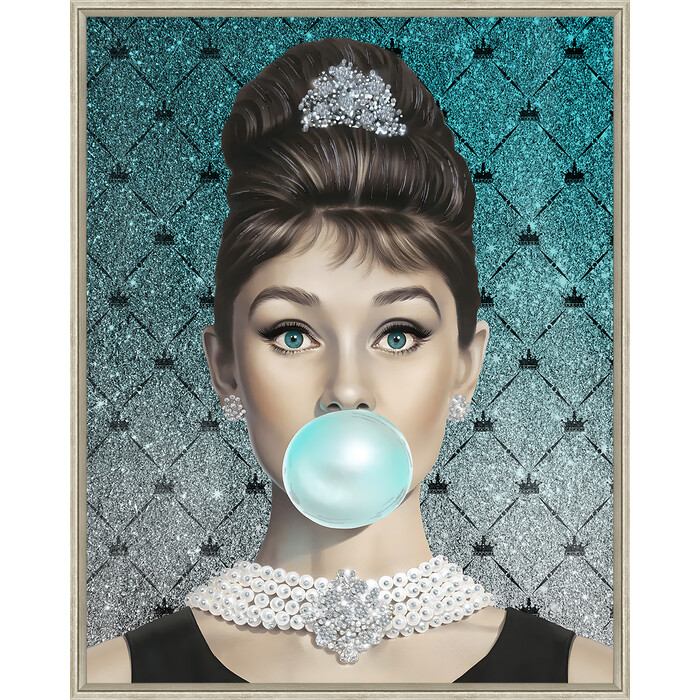 [57820] Tableau encadré Muse Bubble Diva 40x50cm