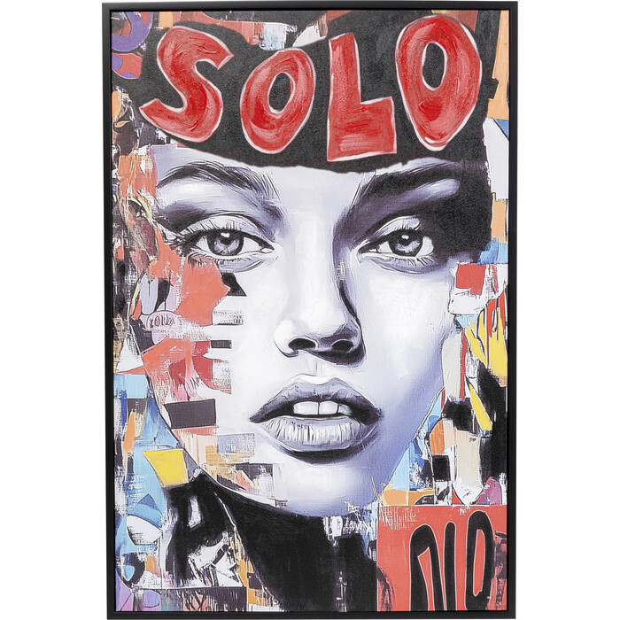 [57834] Tableau encadré Muse Collage 40x50cm