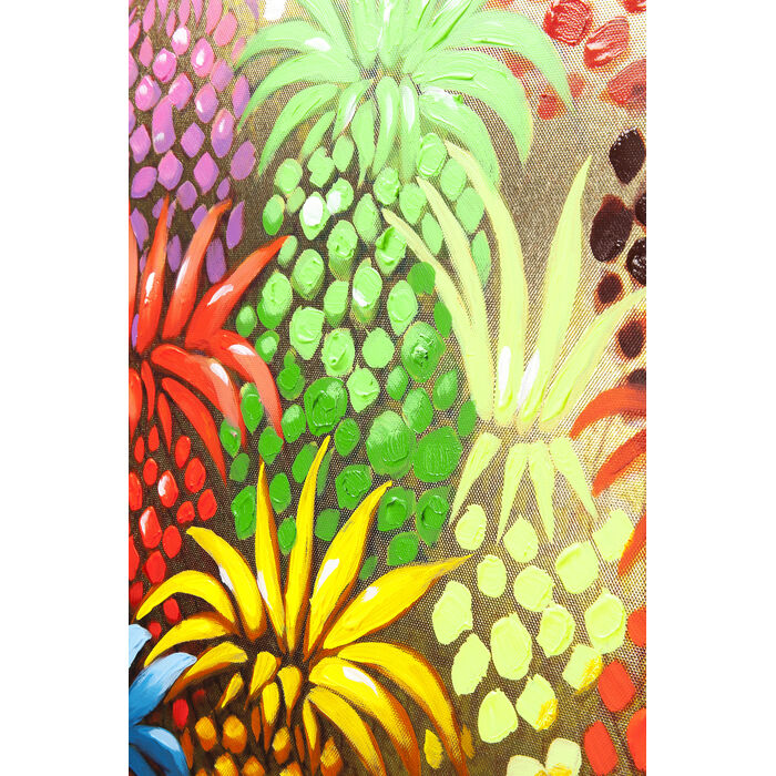 [57867] Tableau sur toile Flower Elefant 50x40cm - 3