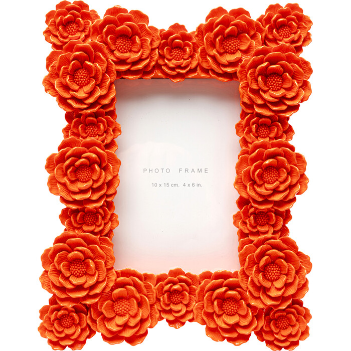[57879] Marco de fotos Flowerdream Naranja 10x15cm