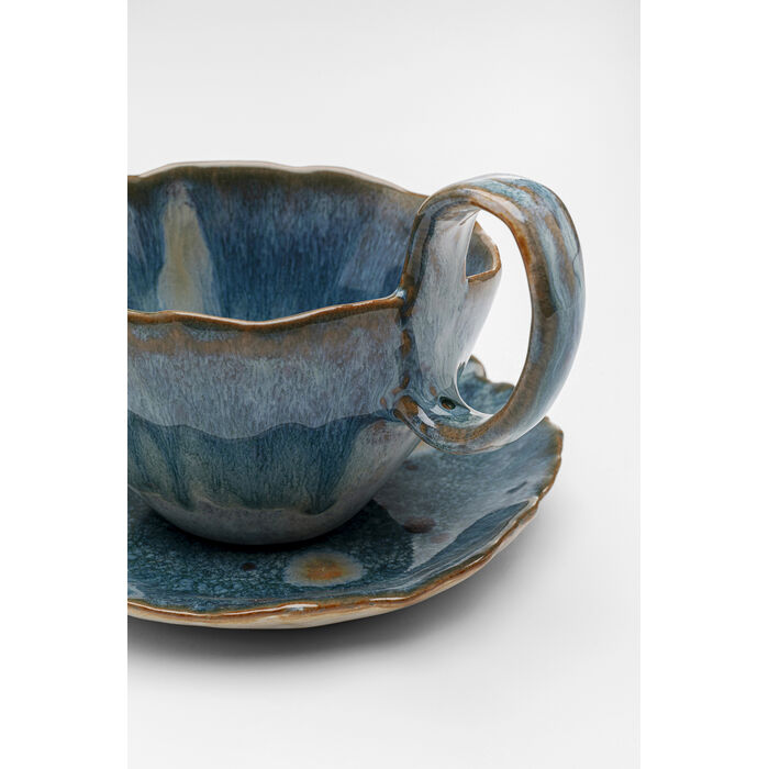 [57895] Taza con platillo Mina azul - 3