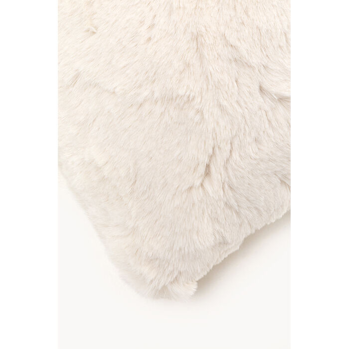 [57897] Coussin Mika crème 40x40cm - 3