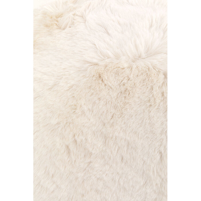 [57897] Coussin Mika crème 40x40cm - 4
