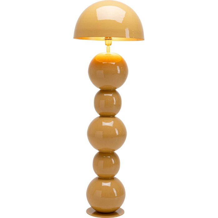 [57899] Lampadaire Candy moutarde 135cm