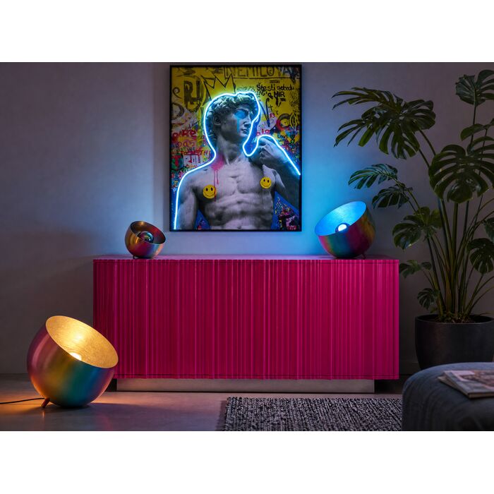 [57904] Lampadaire Rainbow dore Ø35cm - 1