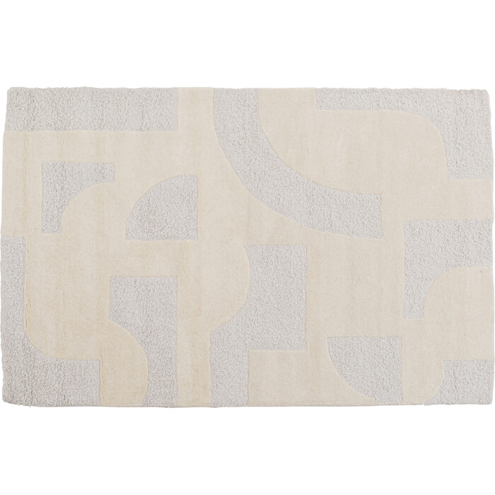 [57930] Alfombra Flow Blanco 170x240cm
