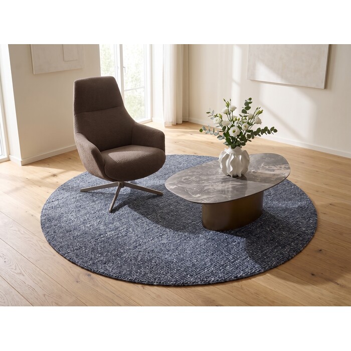 [57941] Carpet Boucara Blue Ø250cm - 1