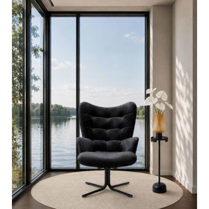 [57942] Tapis Boucara crème Ø250cm - 1