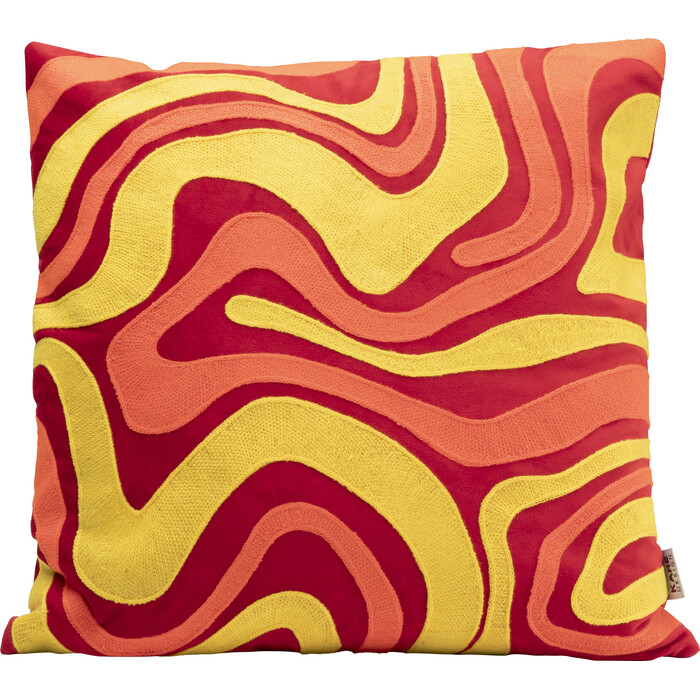 [57954] Coussin Electric Feeling rouge 45x45cm