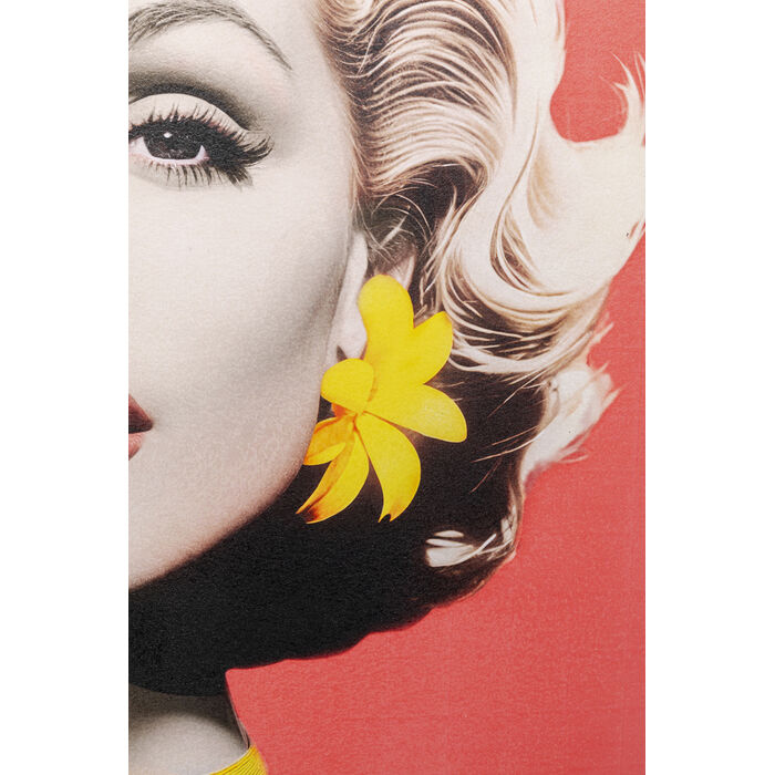 [57988] Tableau encadré Diva Blonde 60x60cm - 4