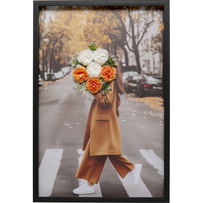 [58005] Cuadro lienzo Bouquet Spring 64x94cm