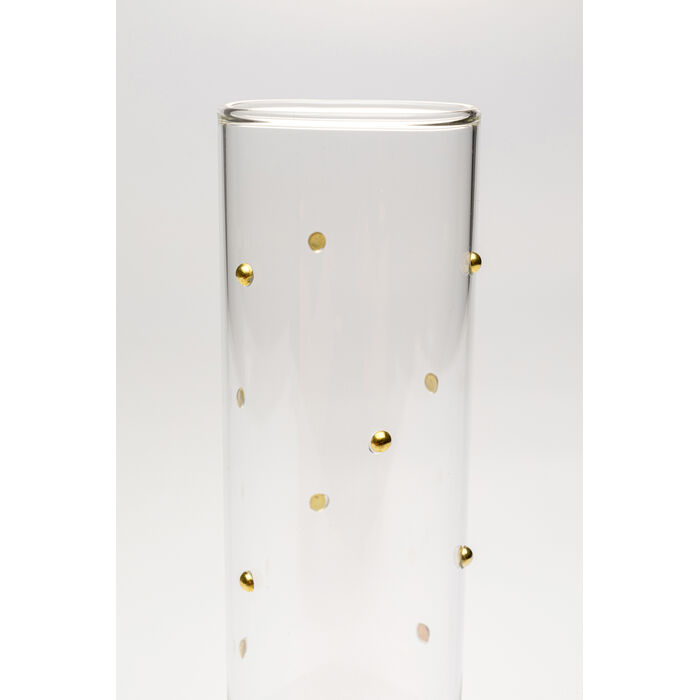 [58022] Copa cava Glam Dots Dorado 25cm - 3