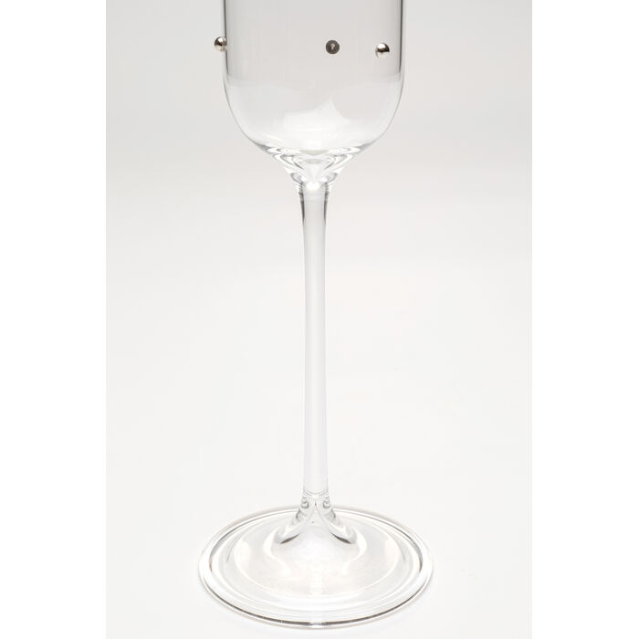 [58023] Copa cava Glam Dots Plateado 25cm - 3
