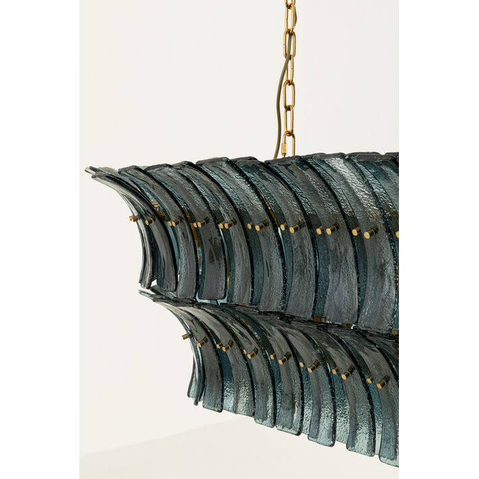 [58056] Pendant Lamp Venezia Blue 130cm - 4
