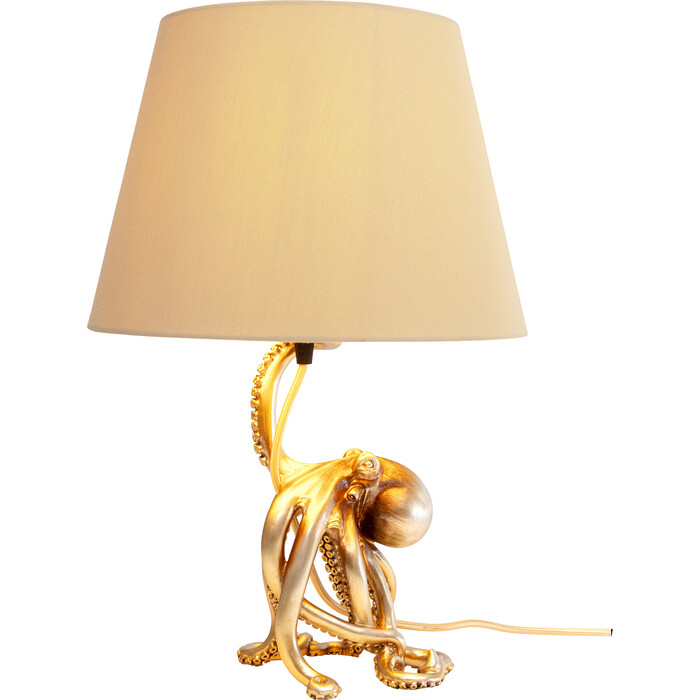[58076] Table Lamp Octopus Gold 43cm