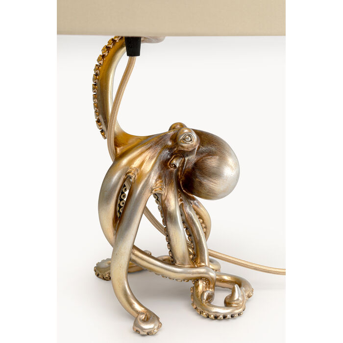 [58076] Table Lamp Octopus Gold 43cm - 3