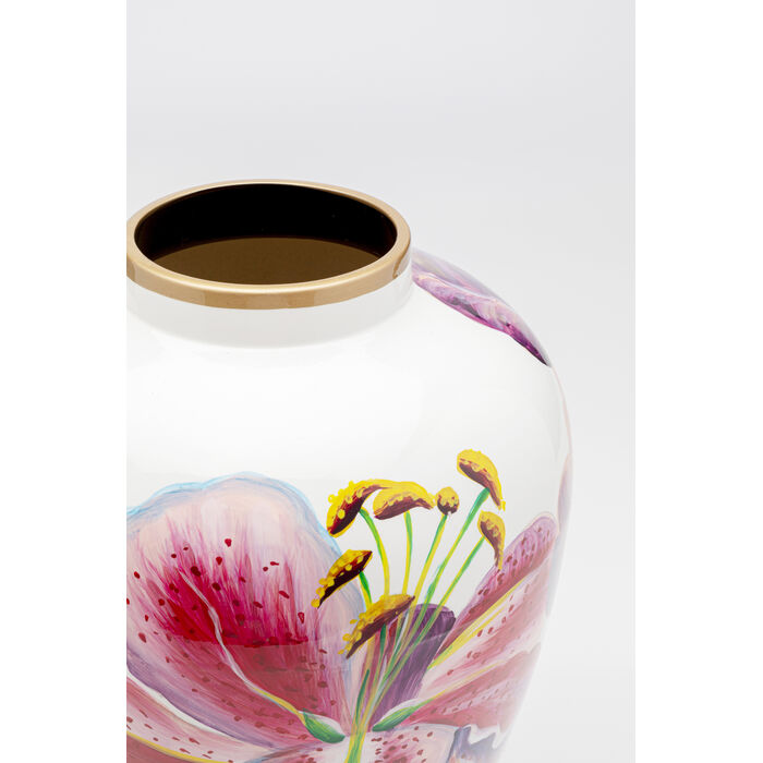[58106] Vase Lillies Pink 37cm - 3