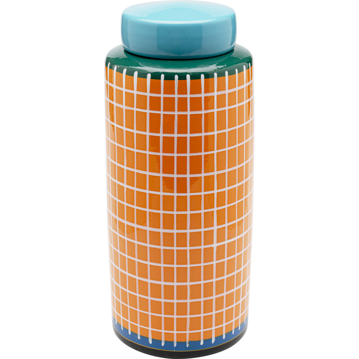[58111] Deco Jar Festa Multicolor 37cm