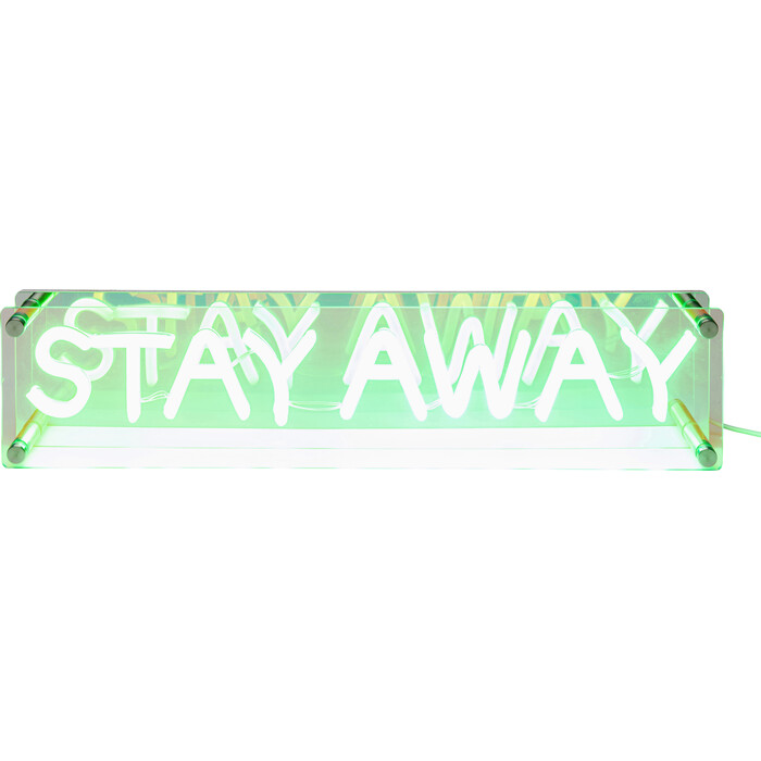 [58140] Table Lamp LED Font STAY AWAY