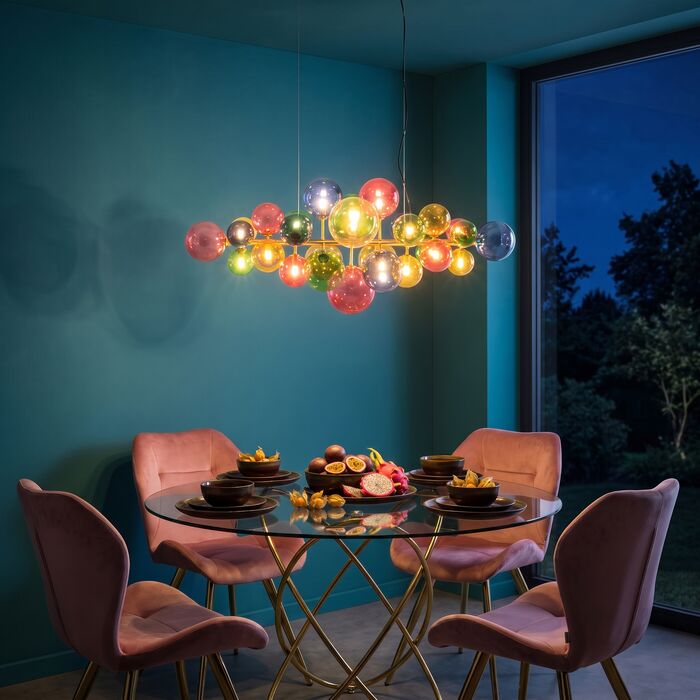 Pendant Lamp Scala Balls Colore 122cm