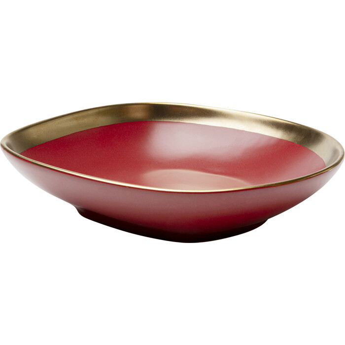 [58153] Plate Deep Vibrations Red Ø19cm