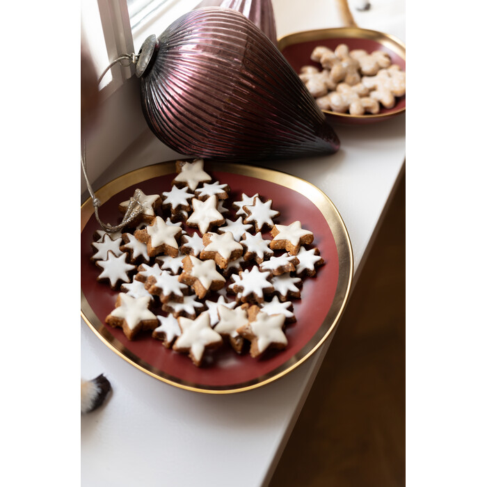 [58153] Plate Deep Vibrations Red Ø19cm - 1
