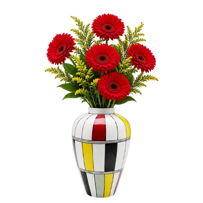 [58158] Vase Primary Shades 37cm - 1