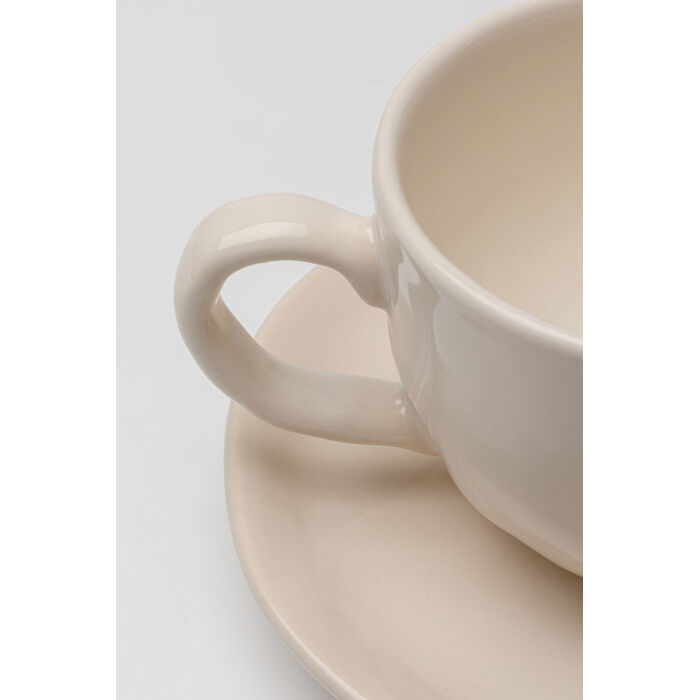 [58188] Tasse avec soucoupe Organic crème - 3