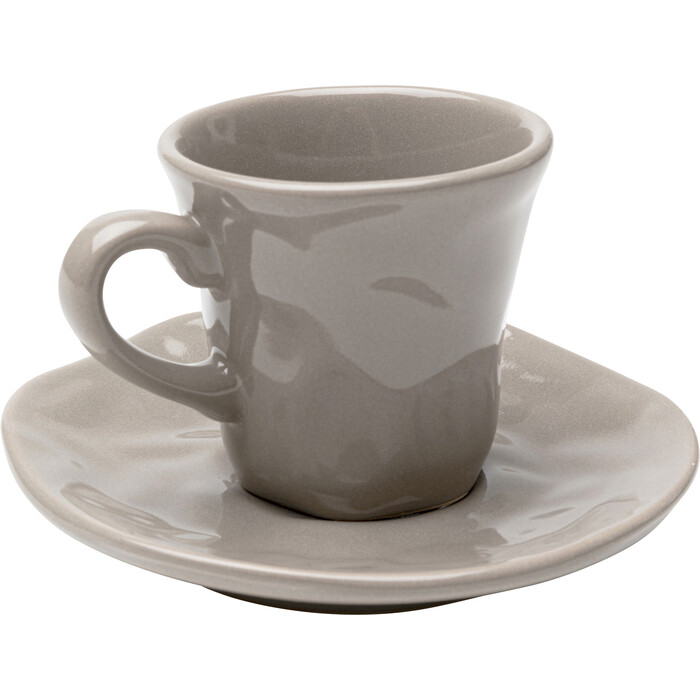 [58190] 濃縮咖啡杯與碟 Organic Grey
