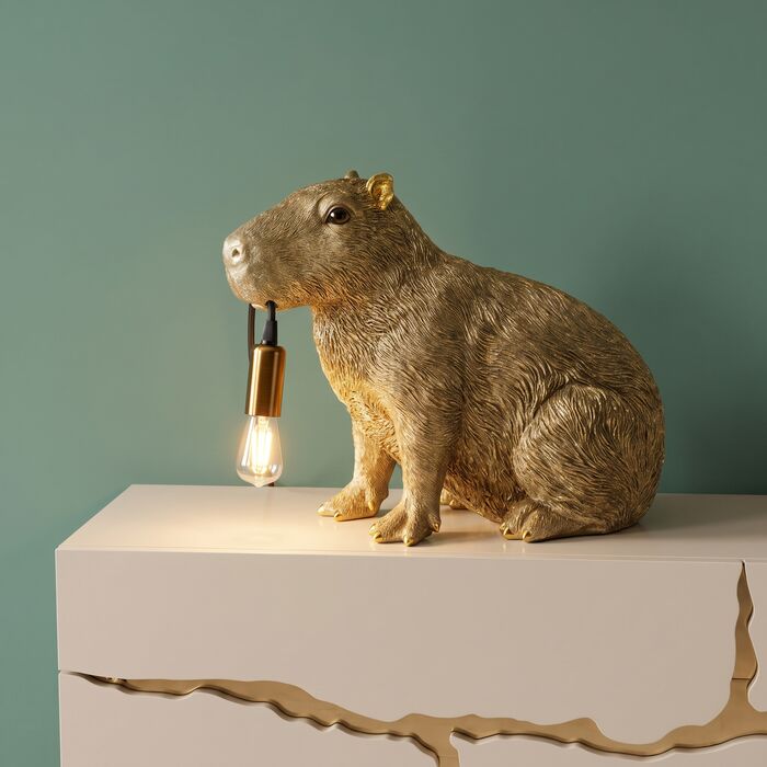 [58207] Table Lamp Animal Capybara 24cm - 1