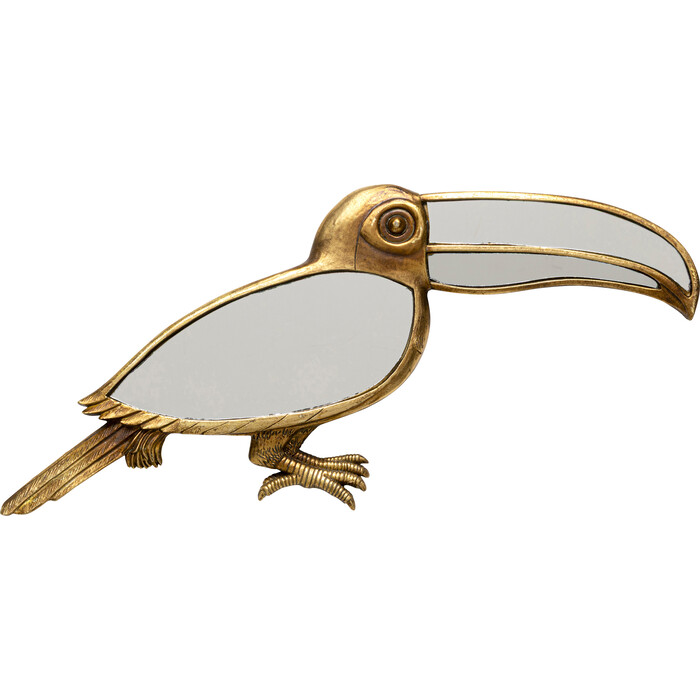 [58281] Wall Object Toucan Mirror 43x17cm