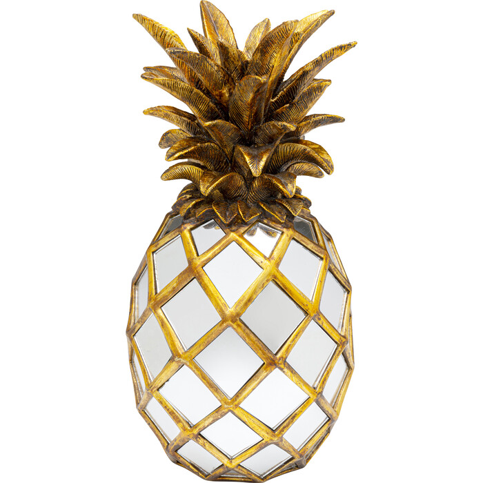 [58285] Deco Object Pineapple Mirror 29x35cm