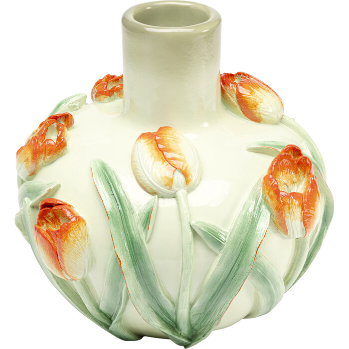 [58287] Vase Poppies 29cm