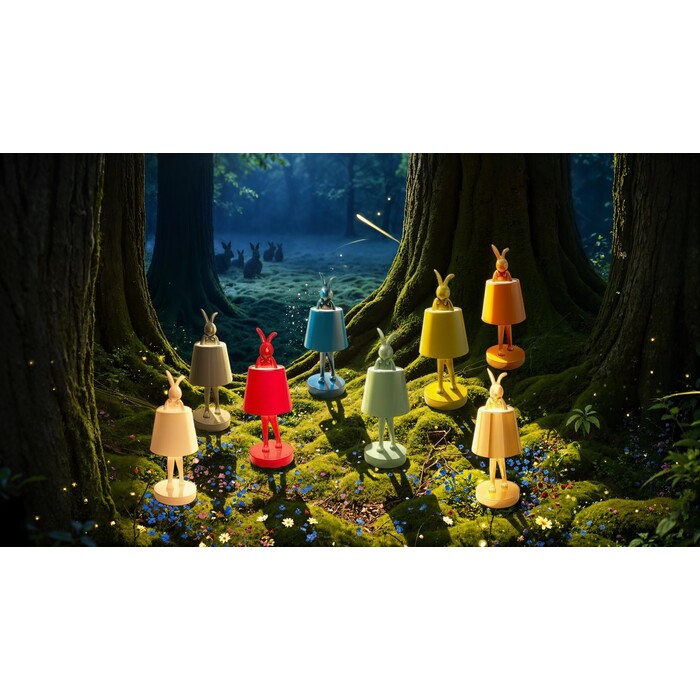 Table Lamp Animal Rabbit LED White 29cm