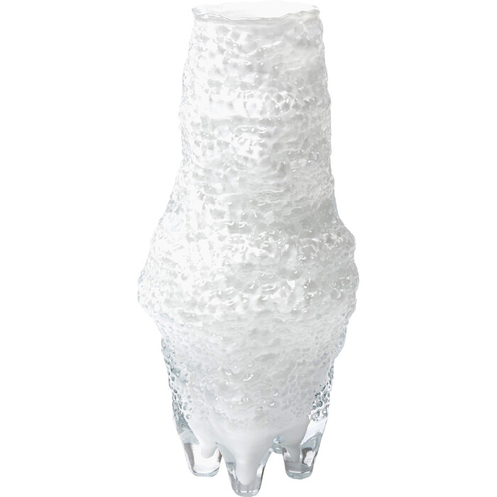 [58325] Vase Frozy White 41cm