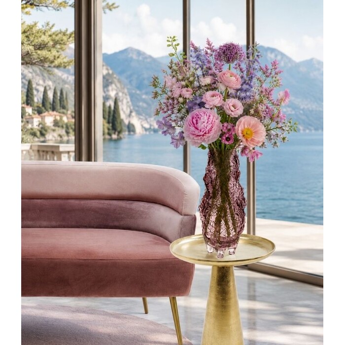 [58326] Vase Frozy Red 41cm - 2