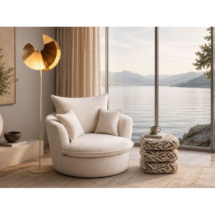 Floor Lamp Sella Beige 160cm
