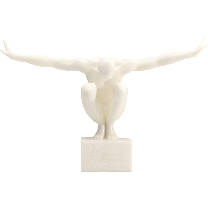 [58372] Objeto deco Athlet Blanco 50cm