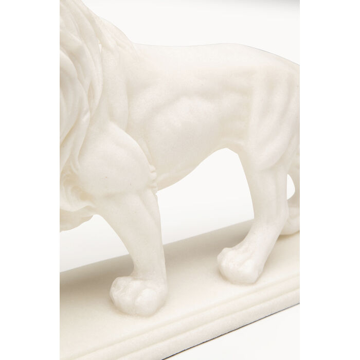[58380] Dekor Fiqur Aslan Ağ 31sm - 4