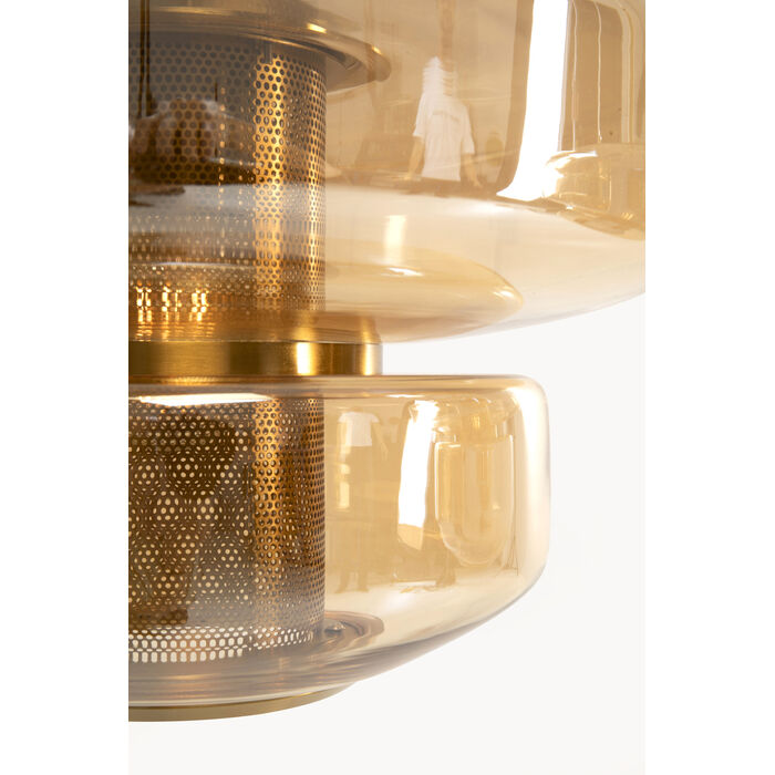 [58407] Suspension Arcadia ambre 125cm - 4