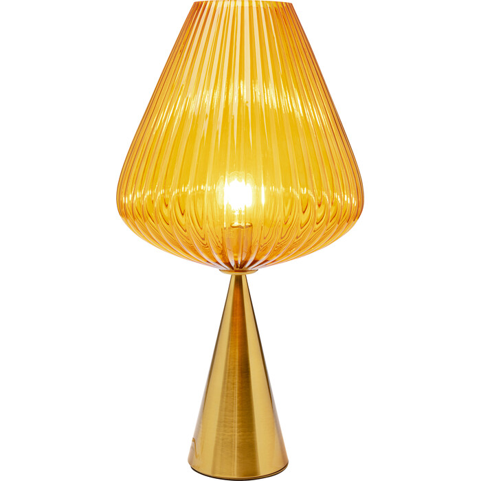 [58411] Lampe à poser Goblet orange 66cm