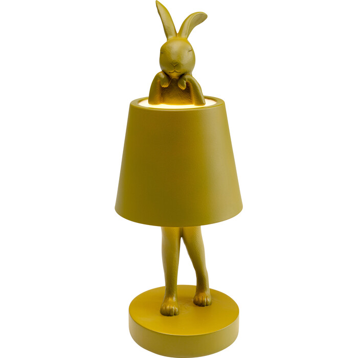 Table Lamp Animal Rabbit LED Green 29cm