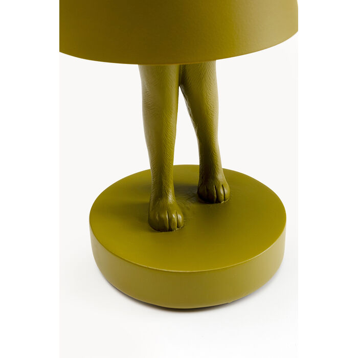 [58429] Table Lamp Animal Rabbit LED Green 29cm - 4
