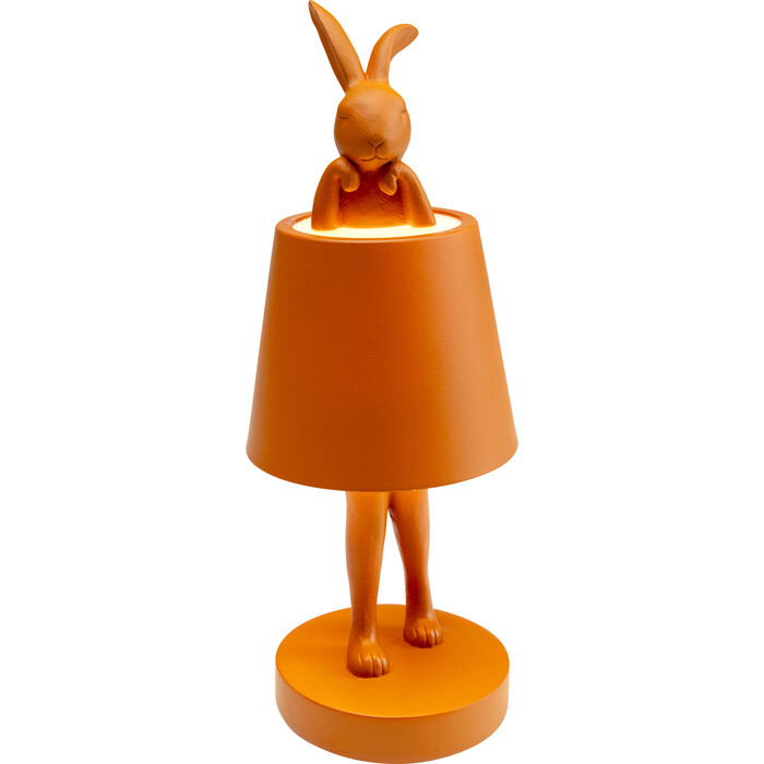 Table Lamp Animal Rabbit LED Orange 29cm