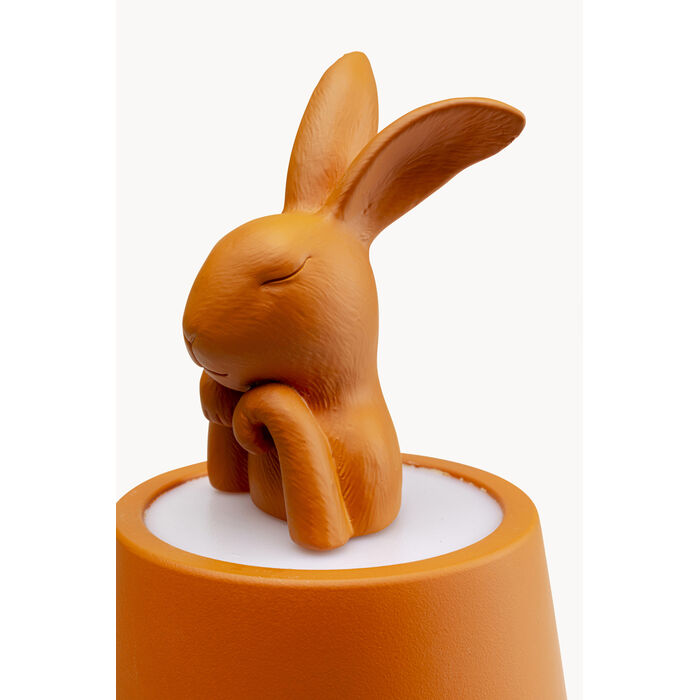 [58440] Table Lamp Animal Rabbit LED Orange 29cm - 3