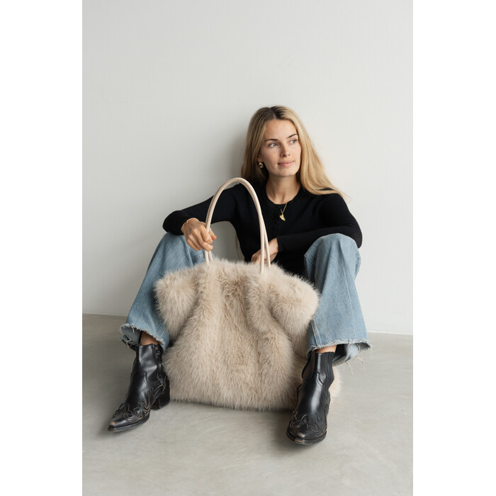 [58441] Sac  Mika crème - 1