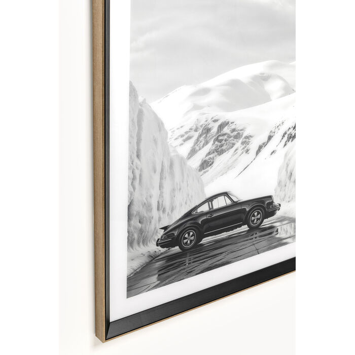 [58496] Tableau encadré Ski Stunt 86x126cm - 4