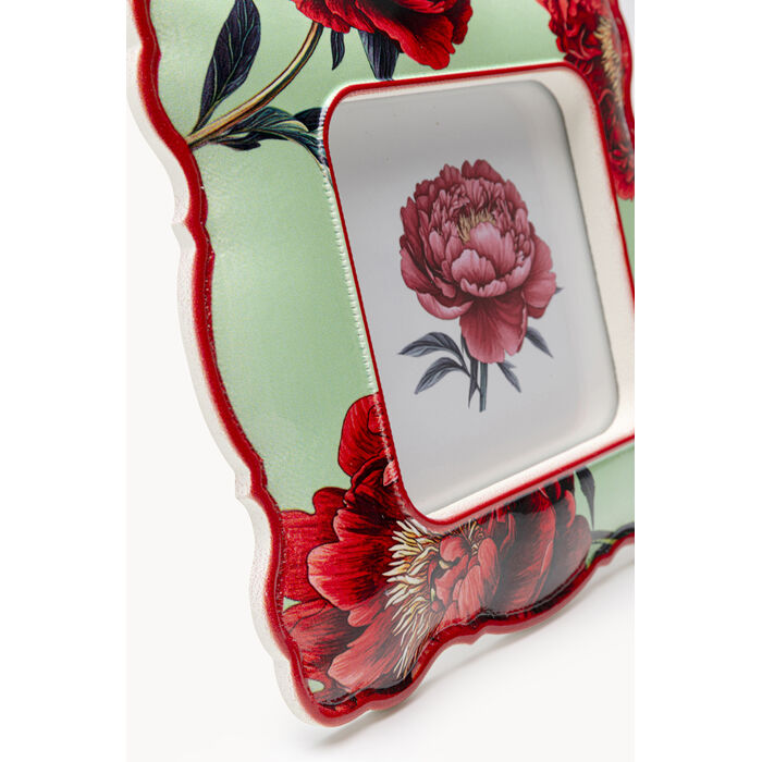 [58514] Cadre photo Peonies vert 10x10cm - 4