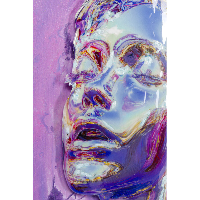 [58524] Framed Picture Face 90x90cm - 4
