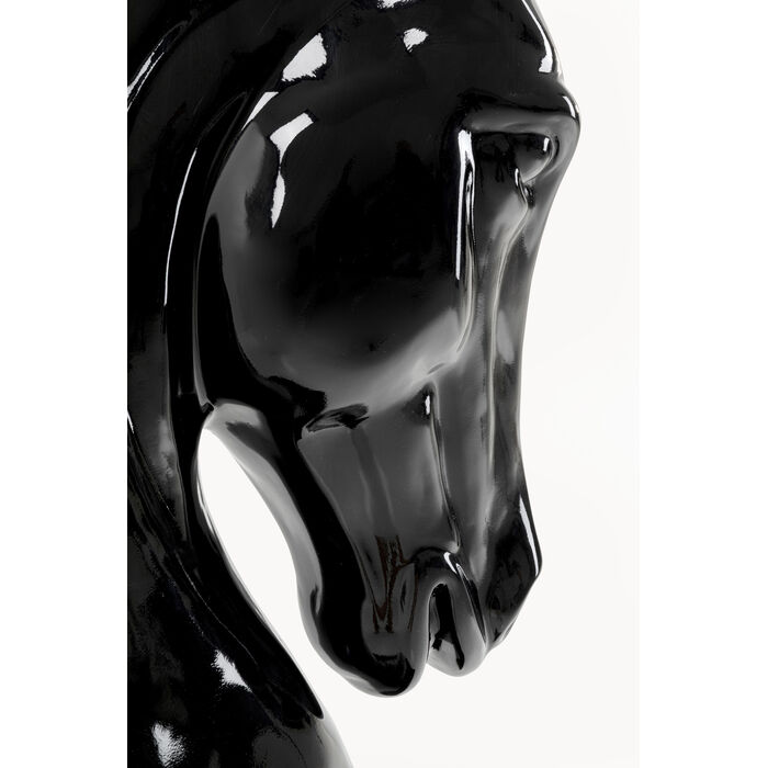 [58557] Figura deco Horse Head Negro 180cm - 4